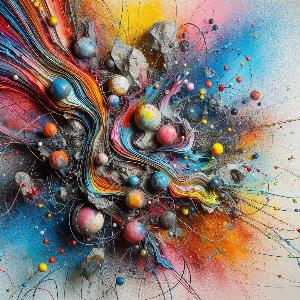 colorful abstract art with circles (1)